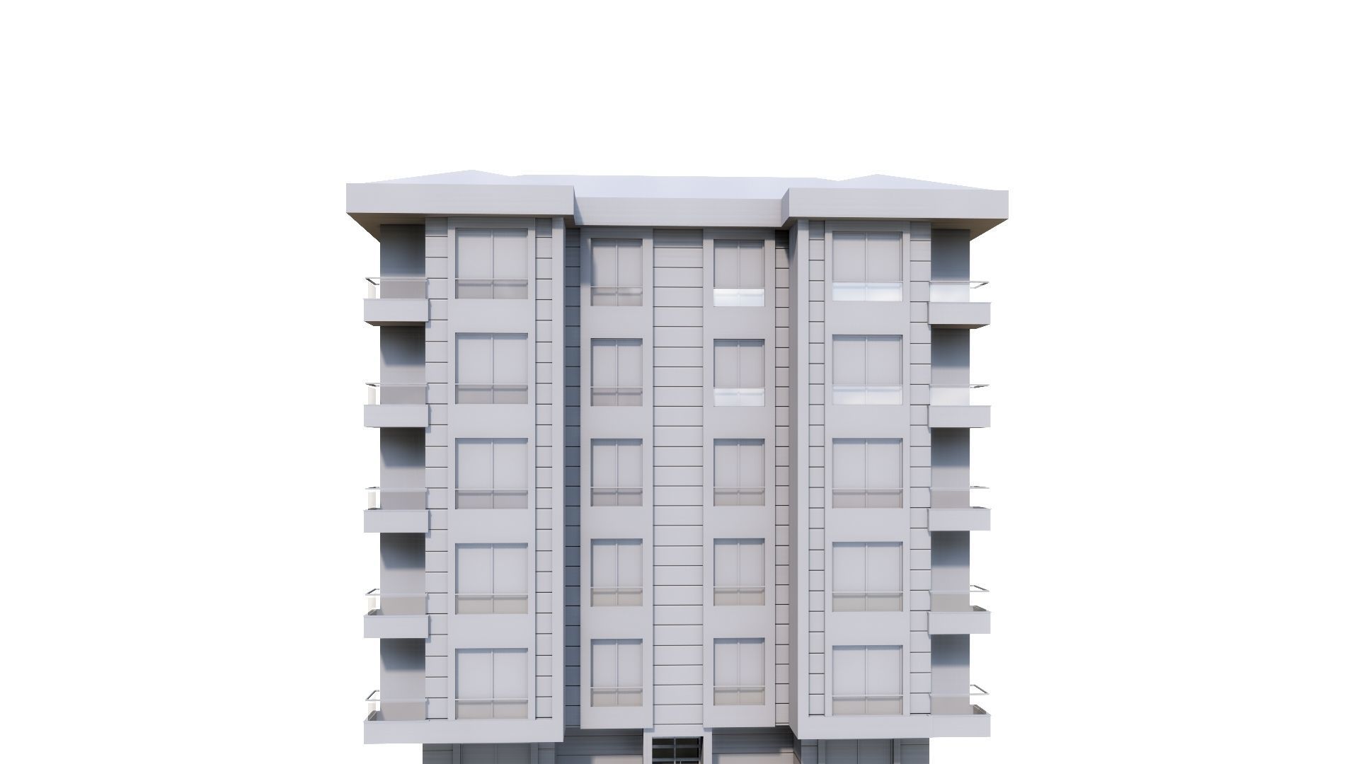 HOUSE 33 Low-poly 3D model_52