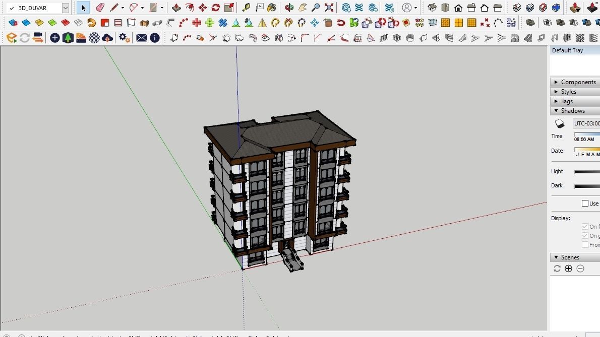 HOUSE 33 Low-poly 3D model_1