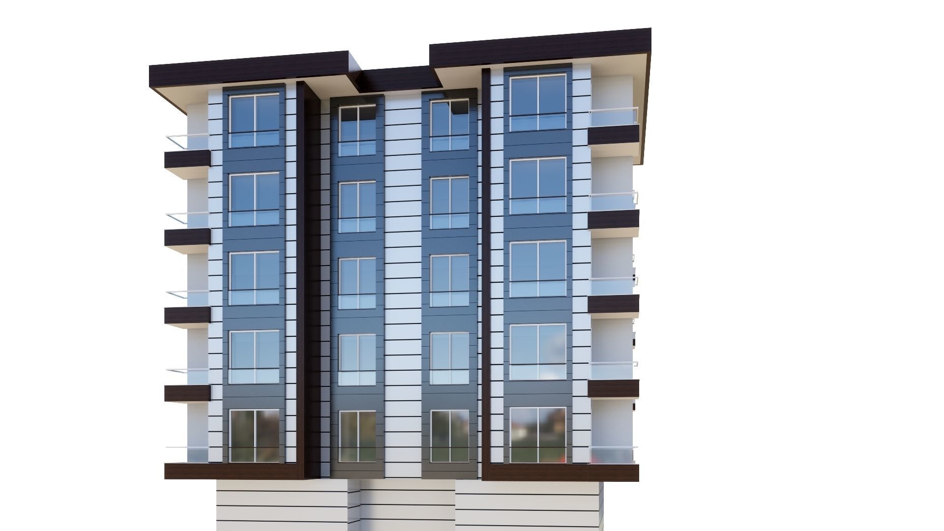 HOUSE 33 Low-poly 3D model_27