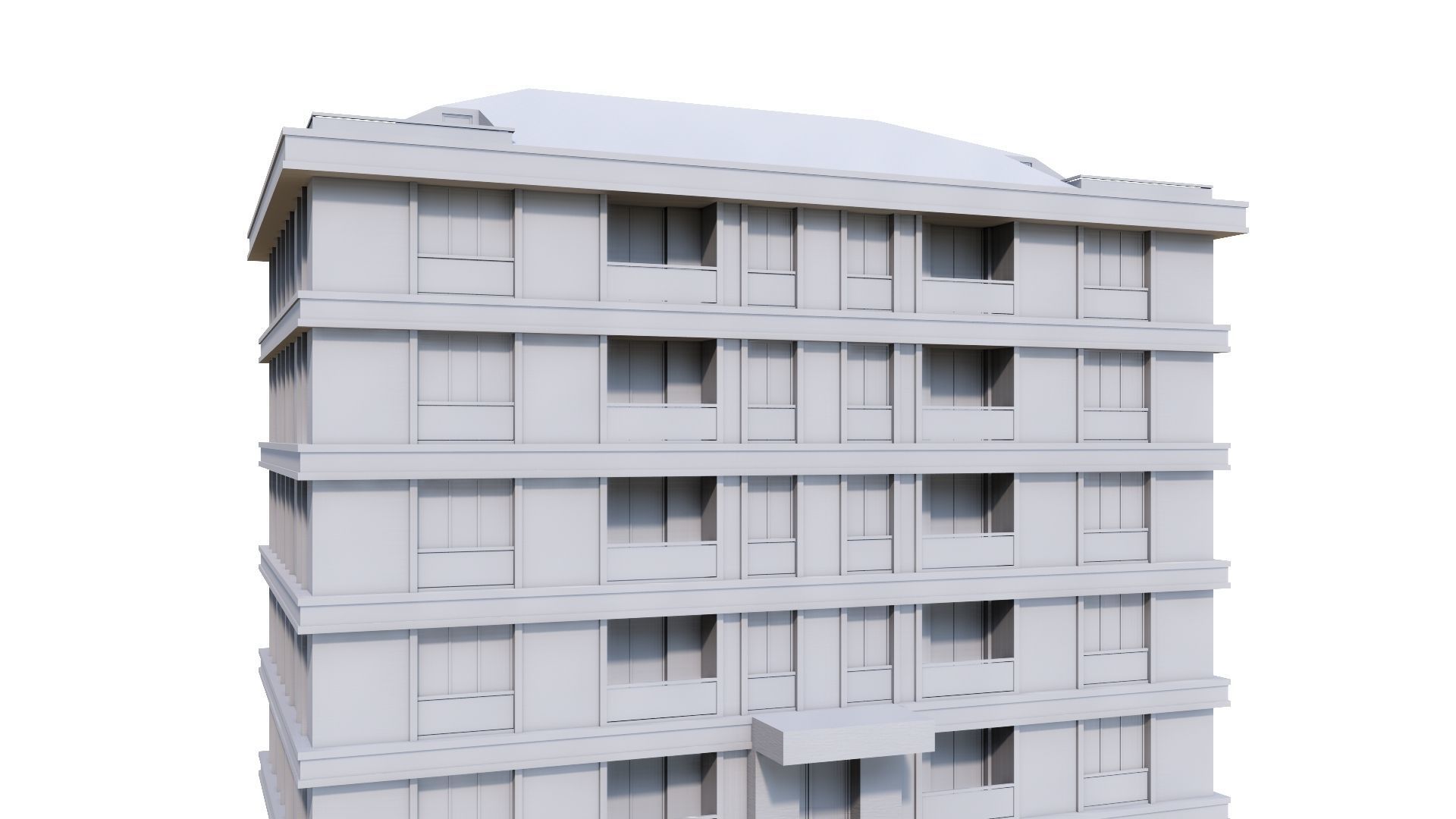 HOUSE 34 Low-poly 3D model_52