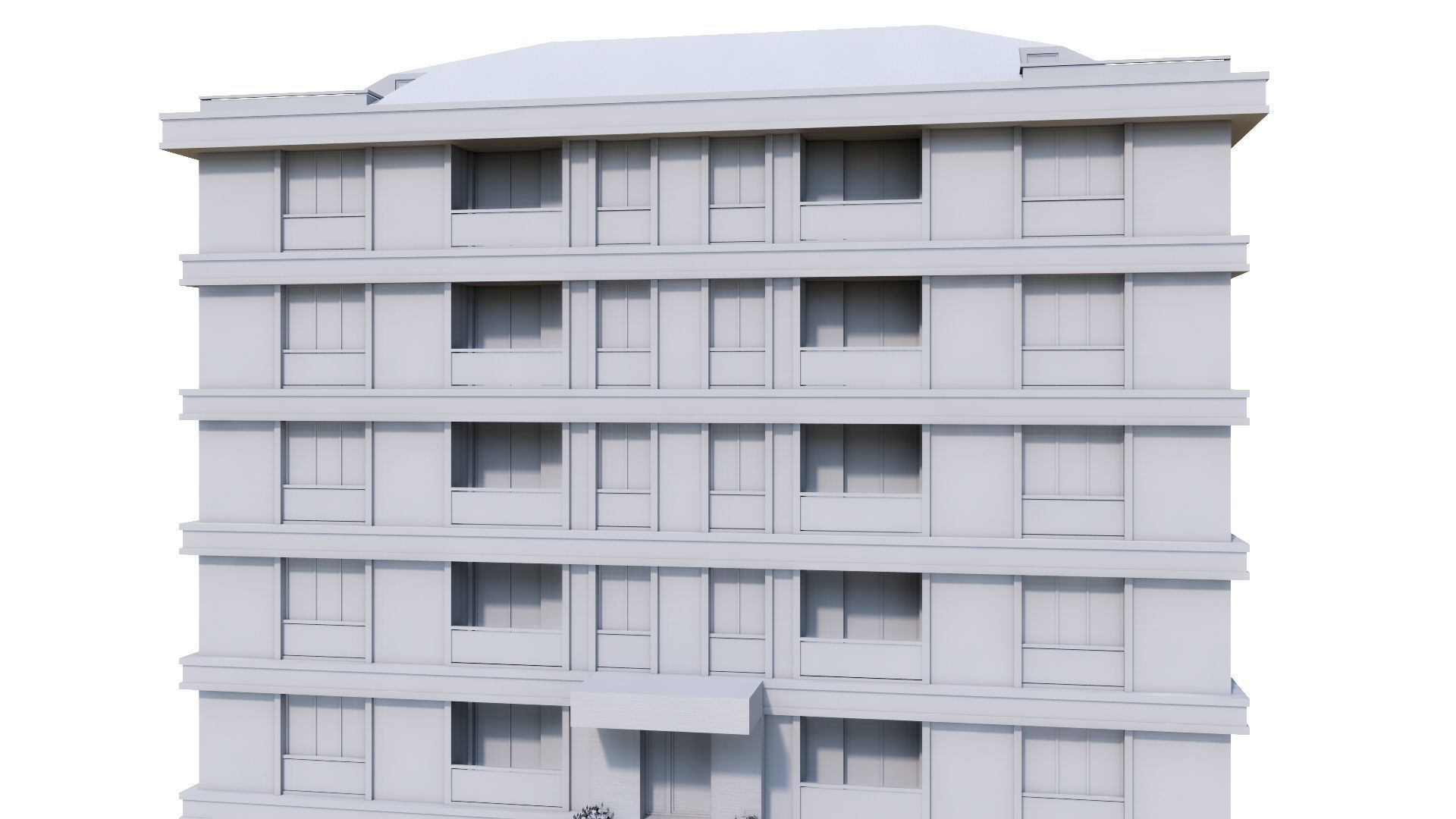 HOUSE 34 Low-poly 3D model_58