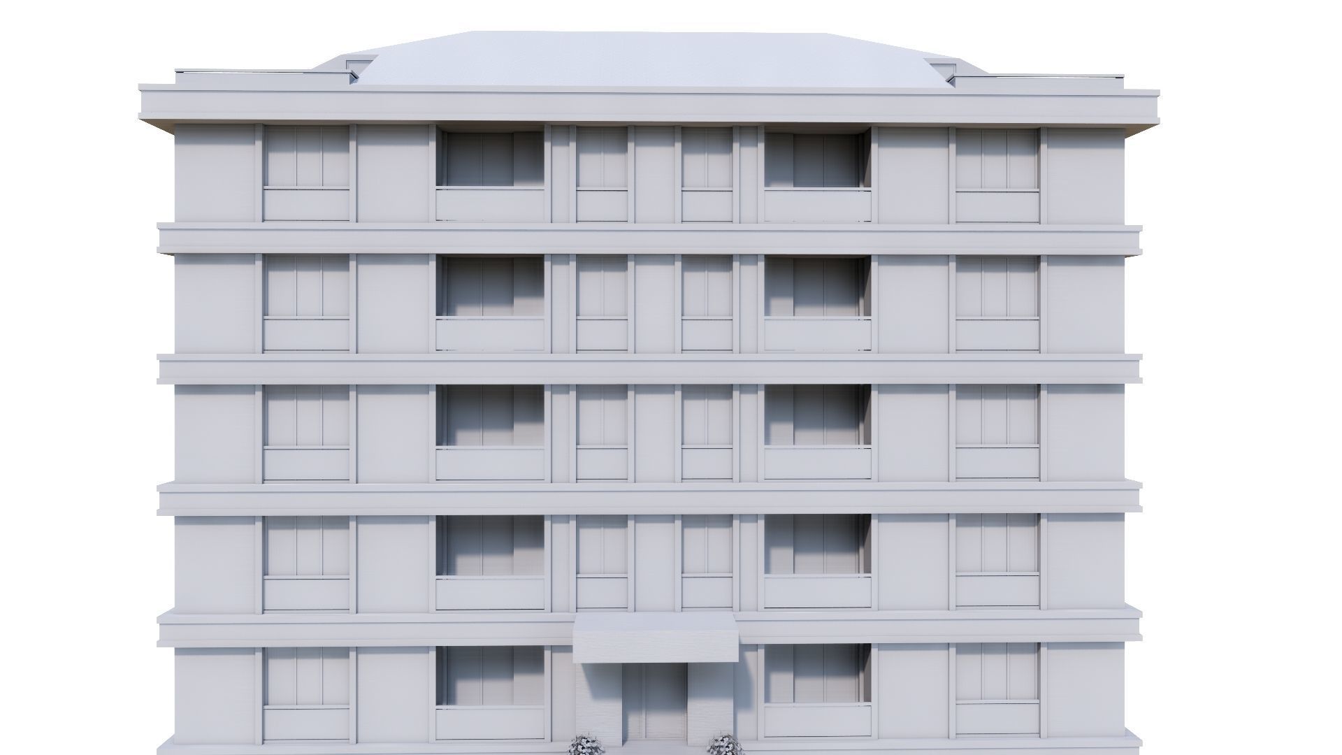 HOUSE 34 Low-poly 3D model_56