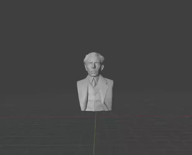 Niels Bohr 3D print model