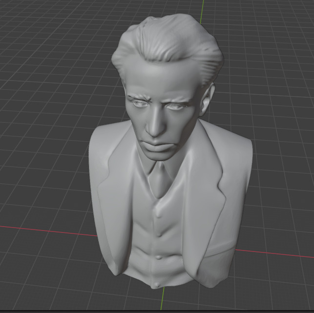 Niels Bohr 3D print model_23