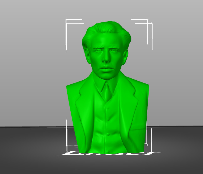 Niels Bohr 3D print model_14