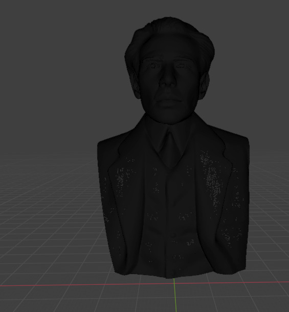 Niels Bohr 3D print model_13