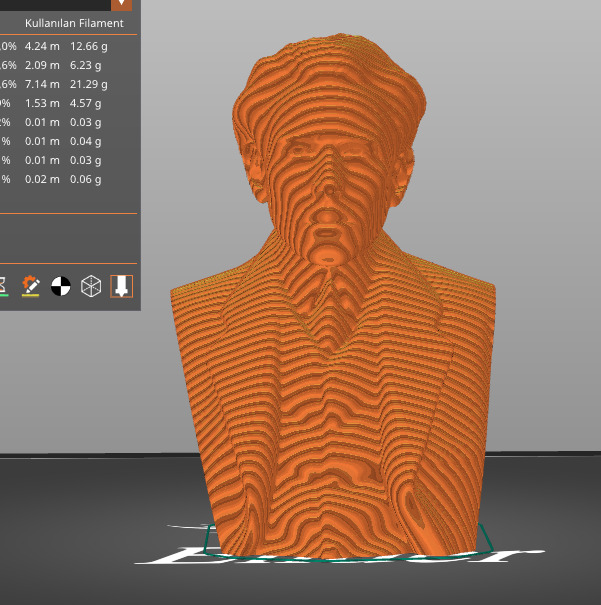 Niels Bohr 3D print model_15