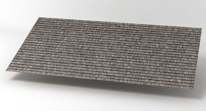 Rooftiles shingle roof 3D model