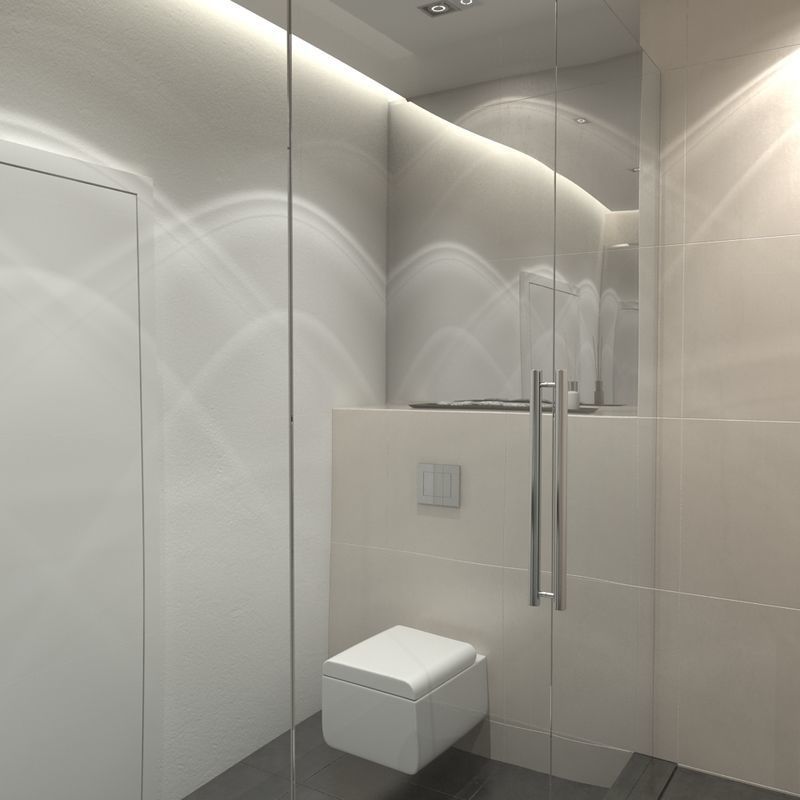 Hotel Bathroom 3D model_3