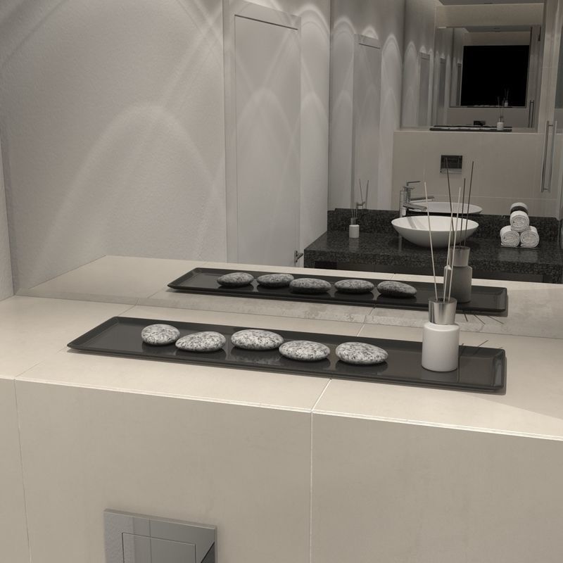 Hotel Bathroom 3D model_4