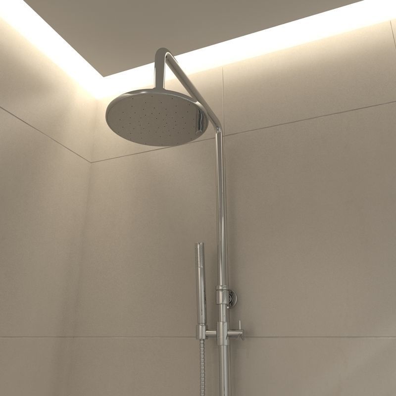 Hotel Bathroom 3D model_6