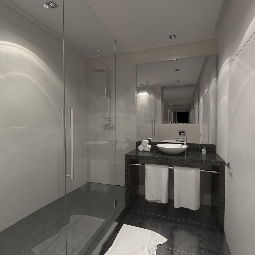 Hotel Bathroom 3D model_8