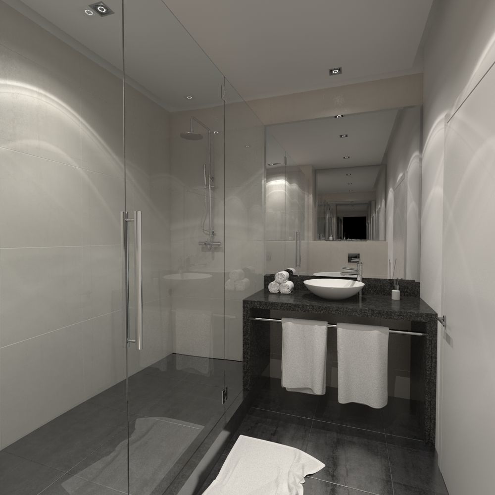 Hotel Bathroom 3D model_9