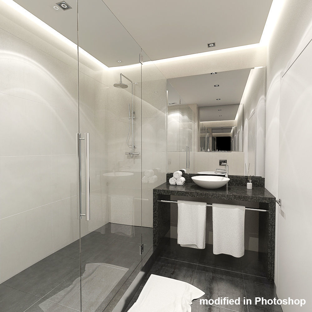 Hotel Bathroom 3D model_15