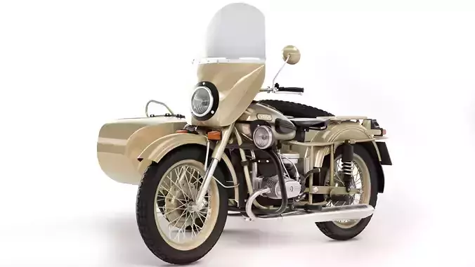Ural M67-36 1982 3D model