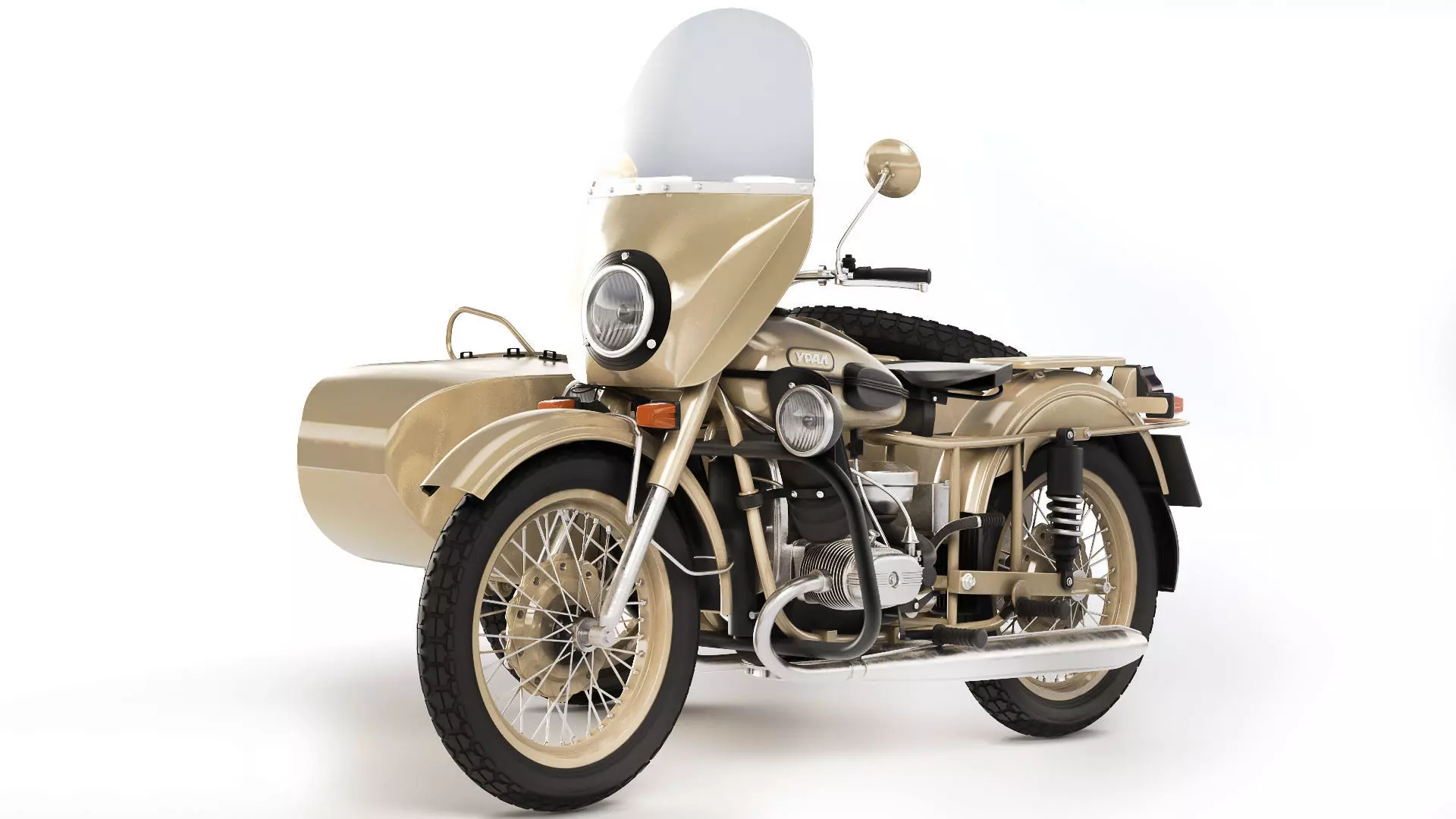 Ural M67-36 1982 3D model_0