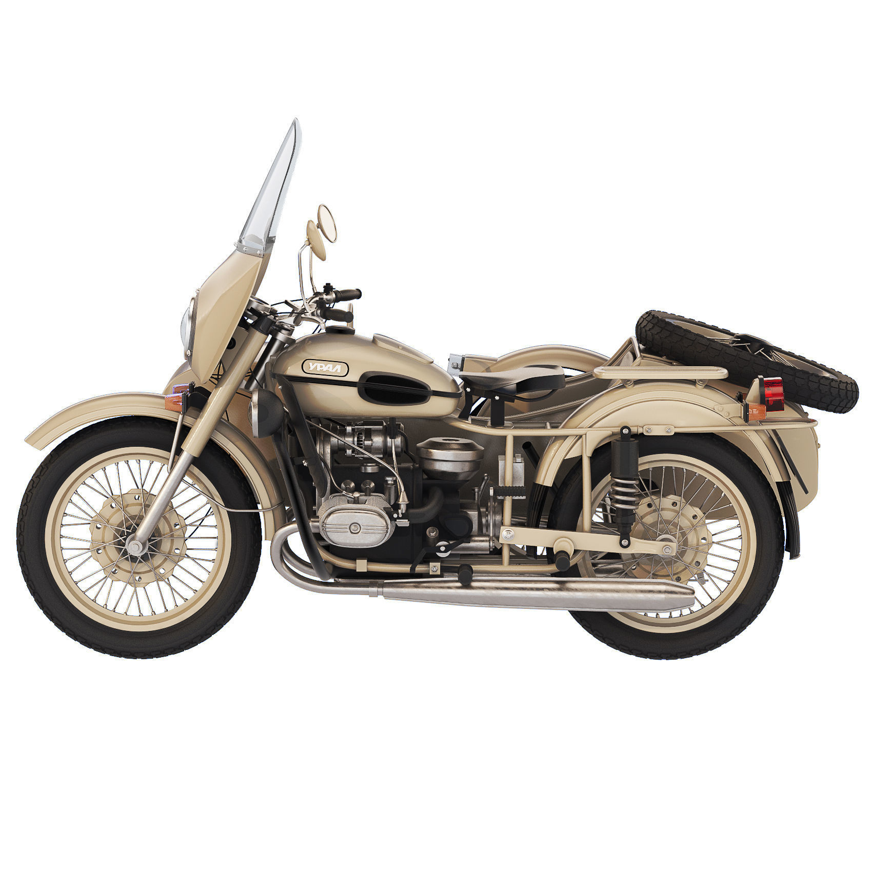 Ural M67-36 1982 3D model_4