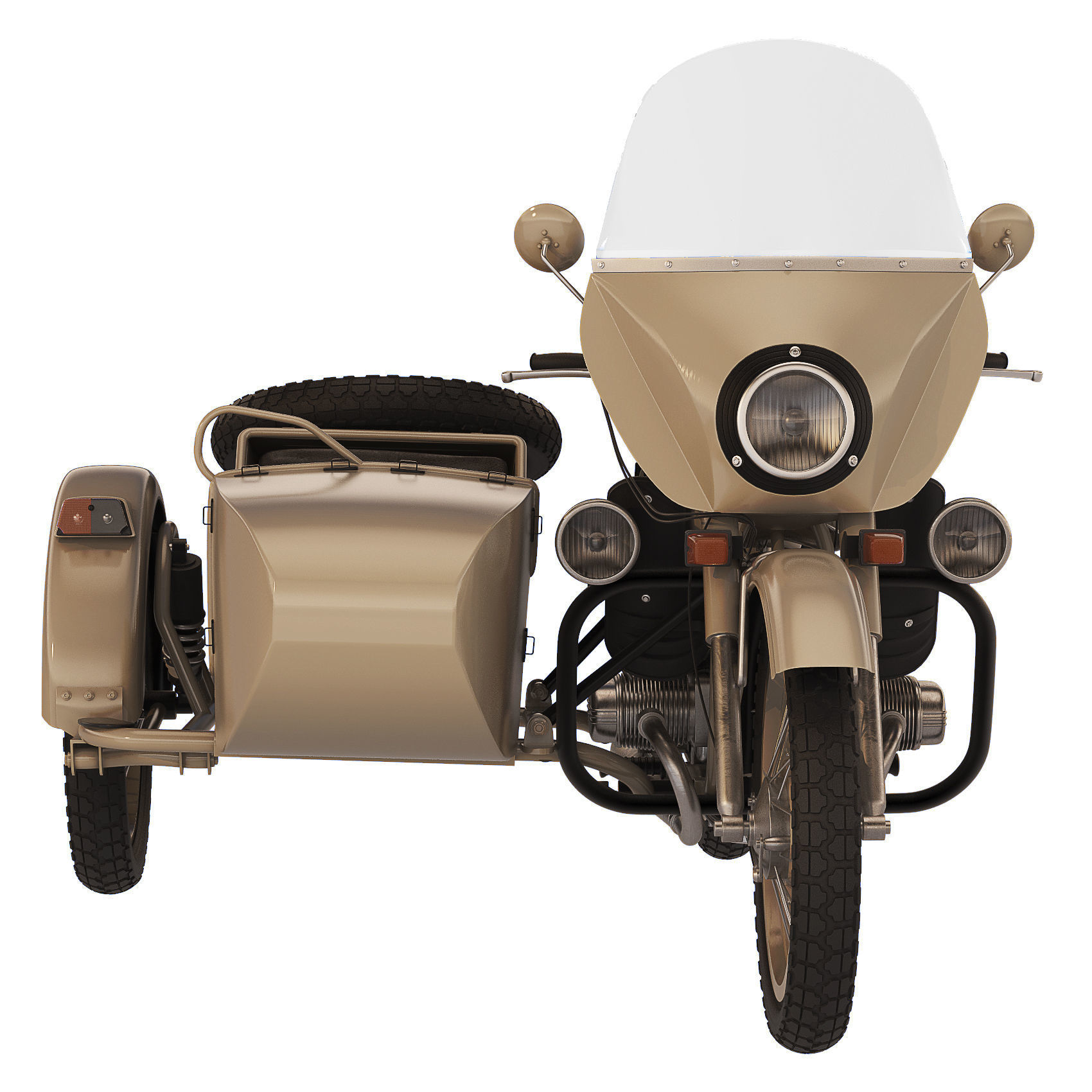 Ural M67-36 1982 3D model_10