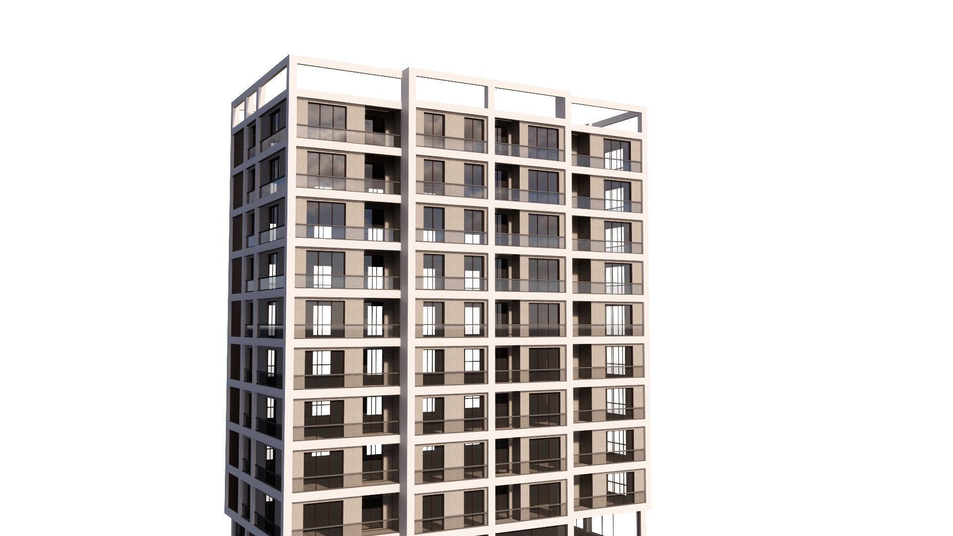 HOUSE 39 Low-poly 3D model_20