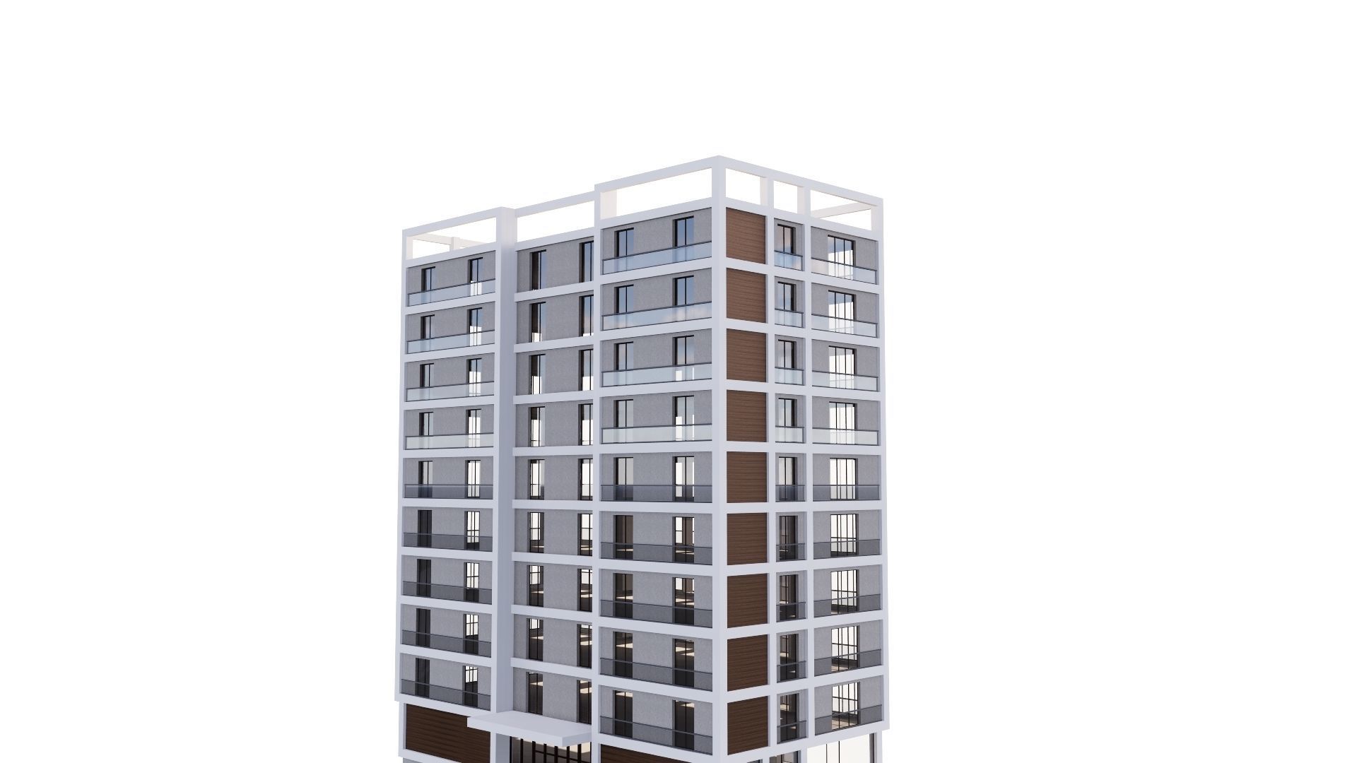 HOUSE 39 Low-poly 3D model_18