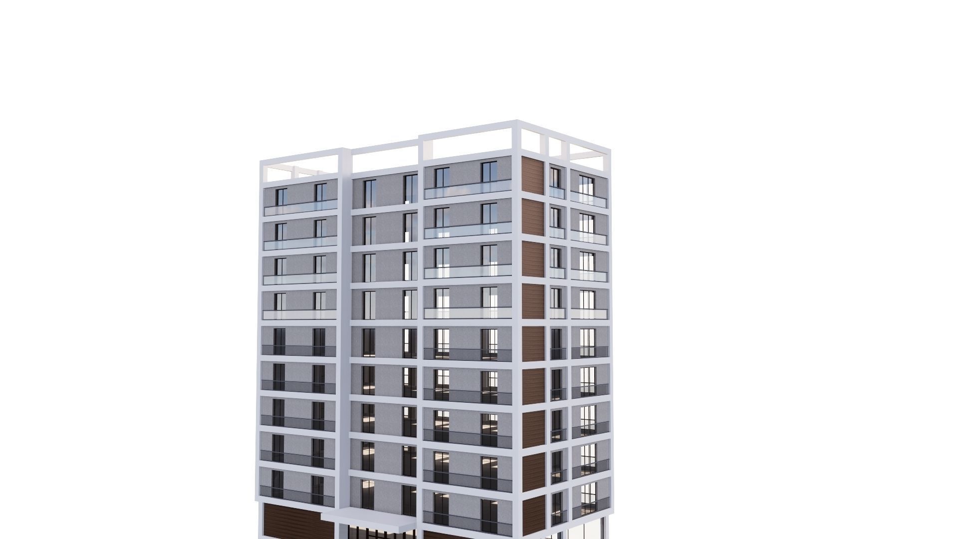 HOUSE 39 Low-poly 3D model_58