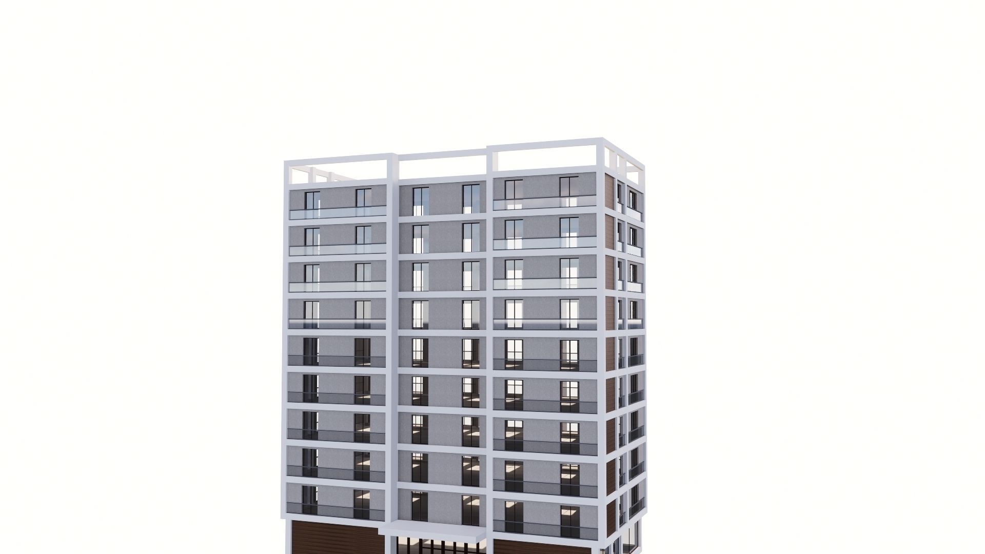 HOUSE 39 Low-poly 3D model_15