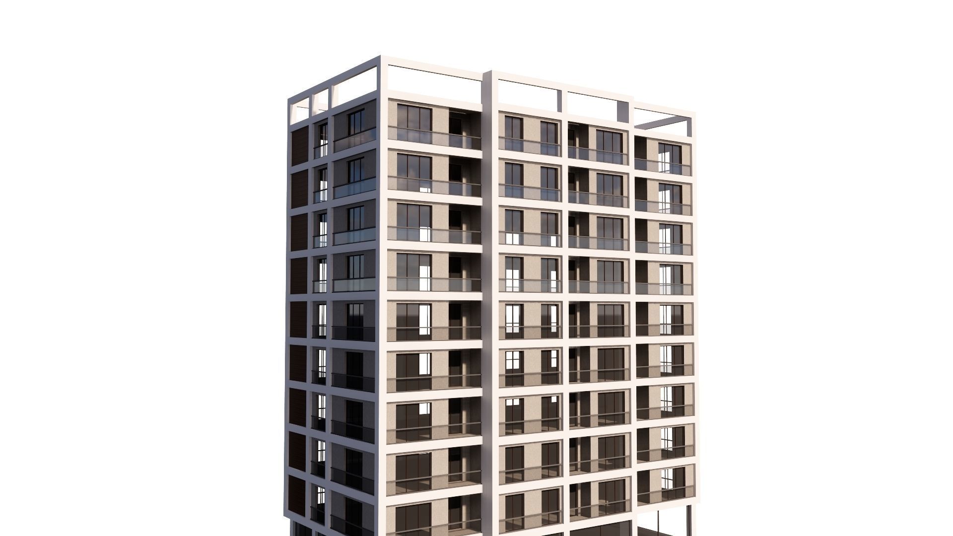 HOUSE 39 Low-poly 3D model_31