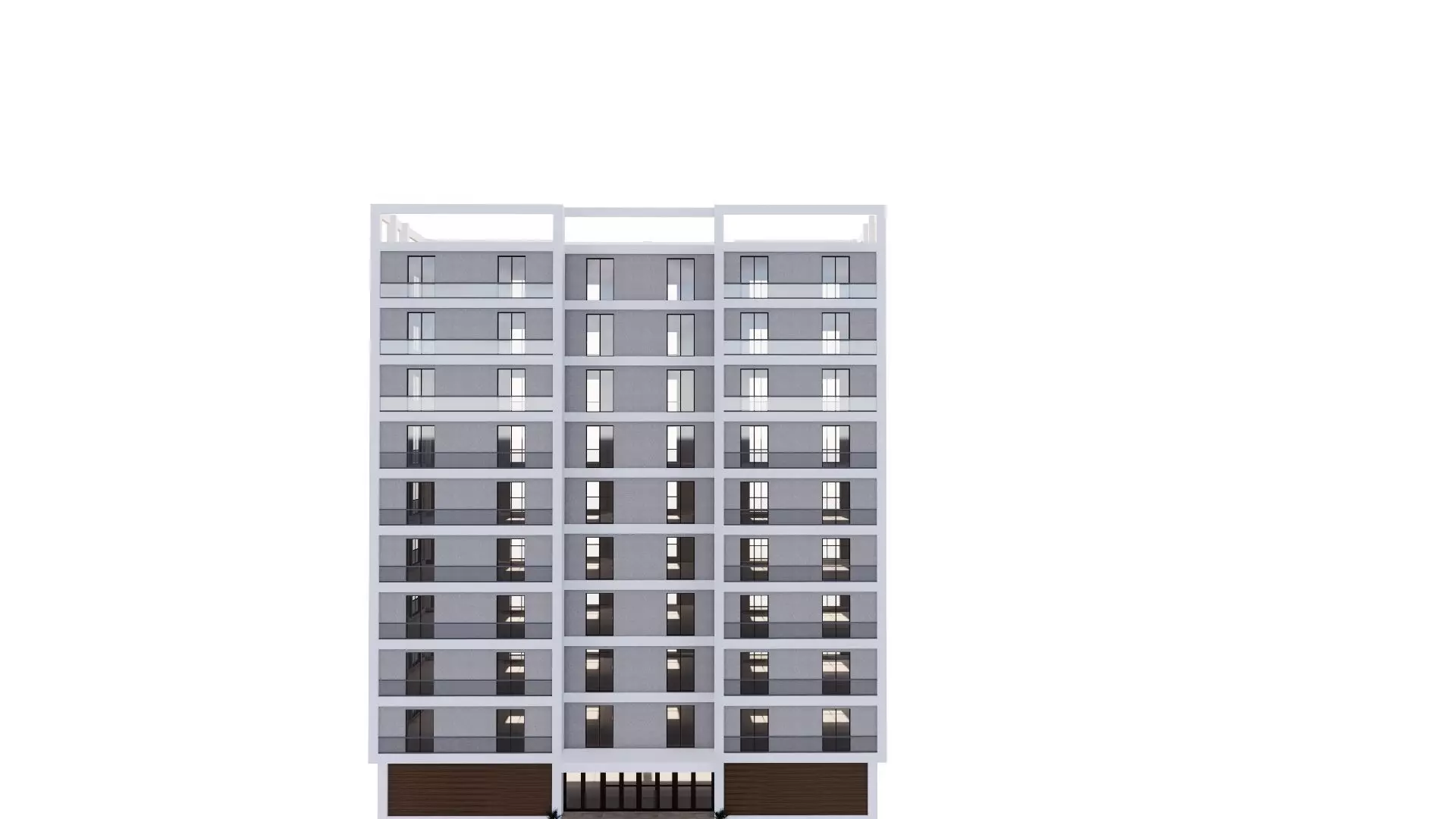 HOUSE 39 Low-poly 3D model_0