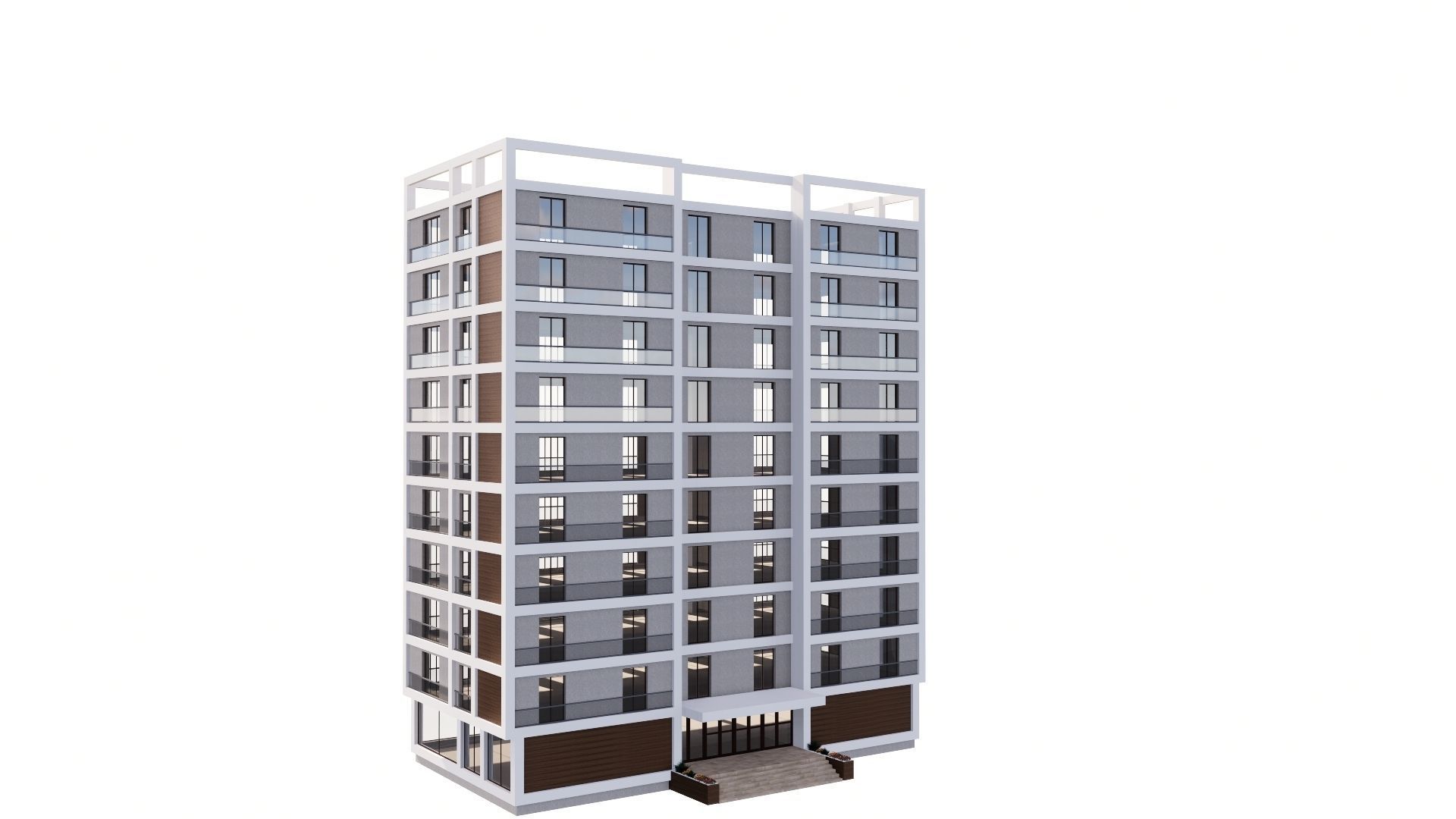 HOUSE 39 Low-poly 3D model_46