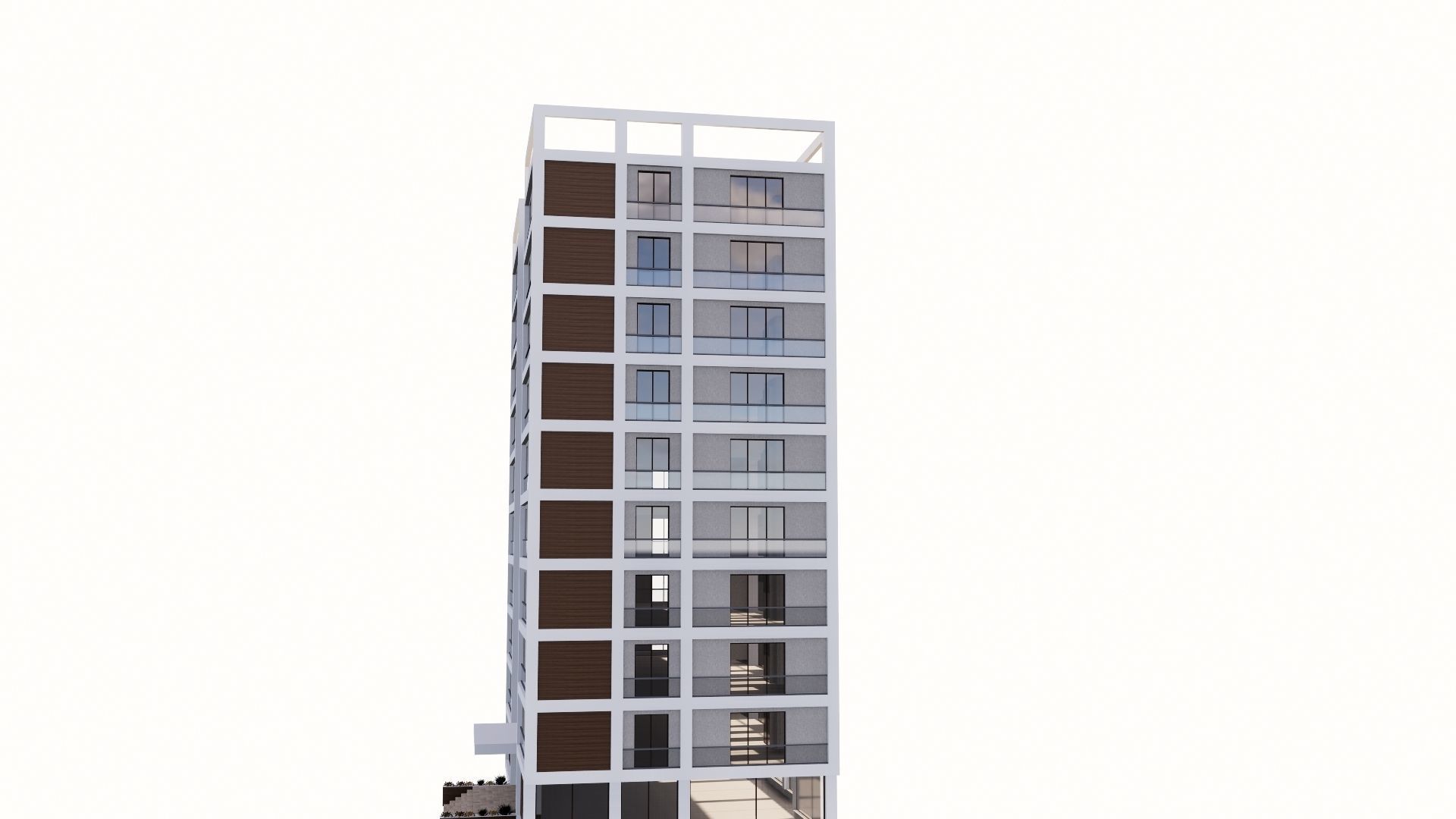 HOUSE 39 Low-poly 3D model_33