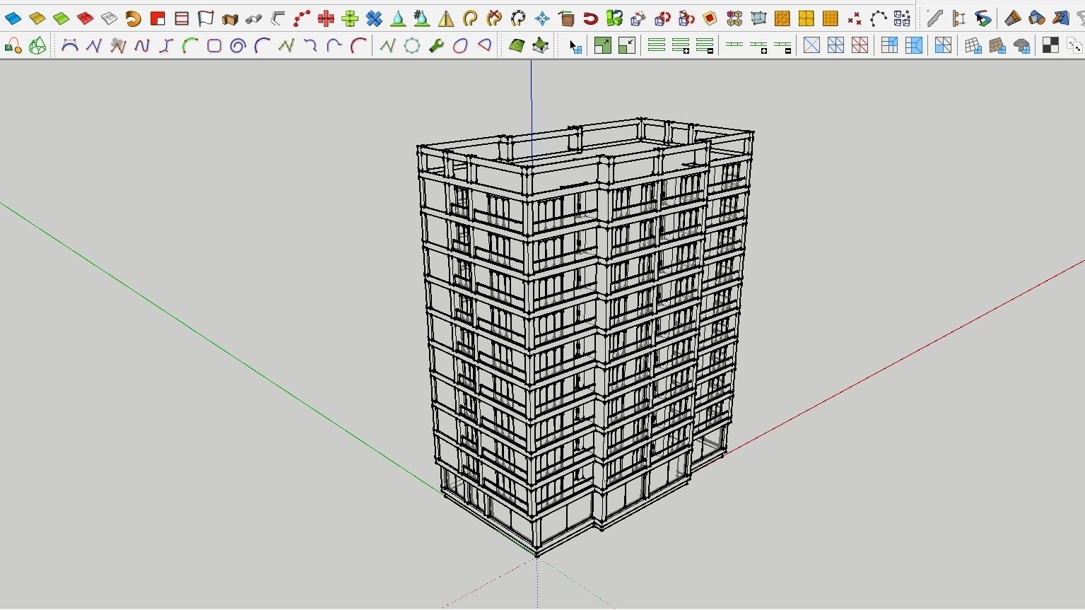 HOUSE 39 Low-poly 3D model_6