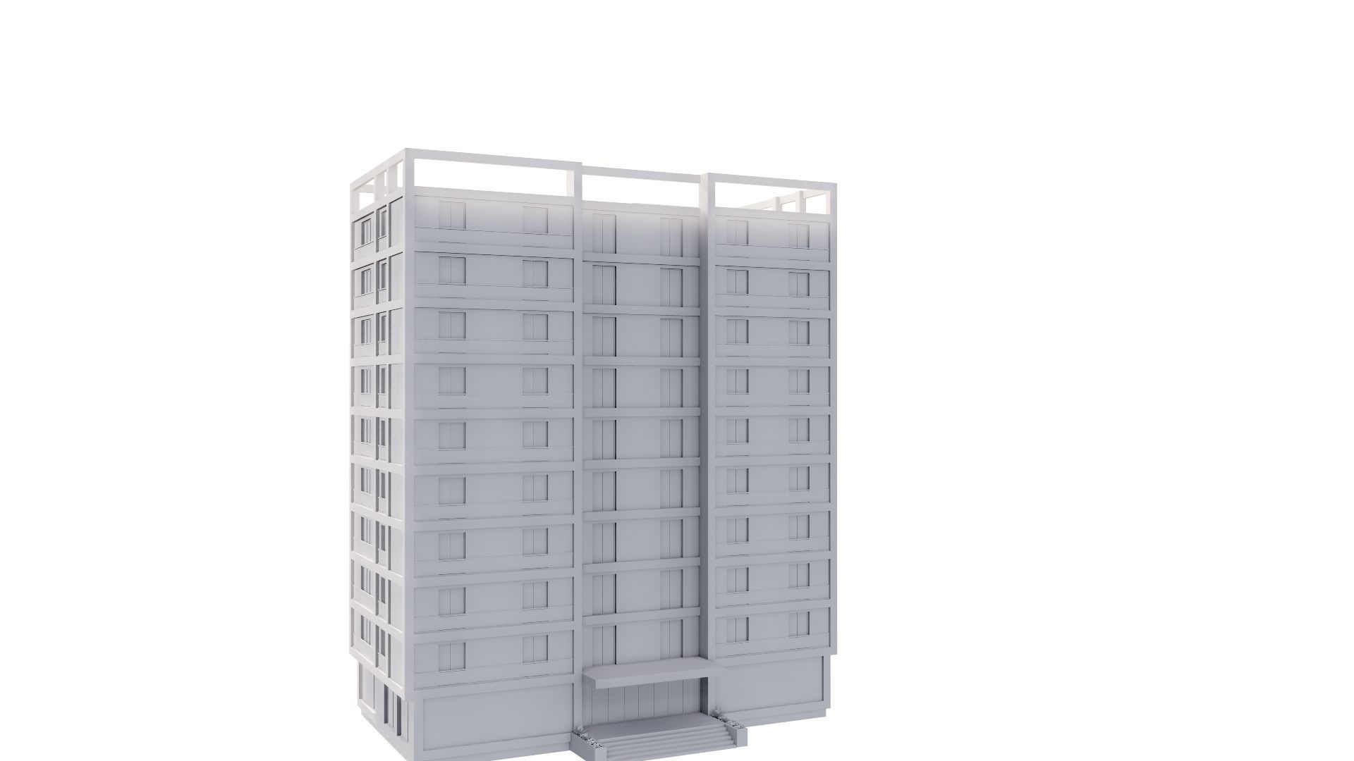 HOUSE 39 Low-poly 3D model_61