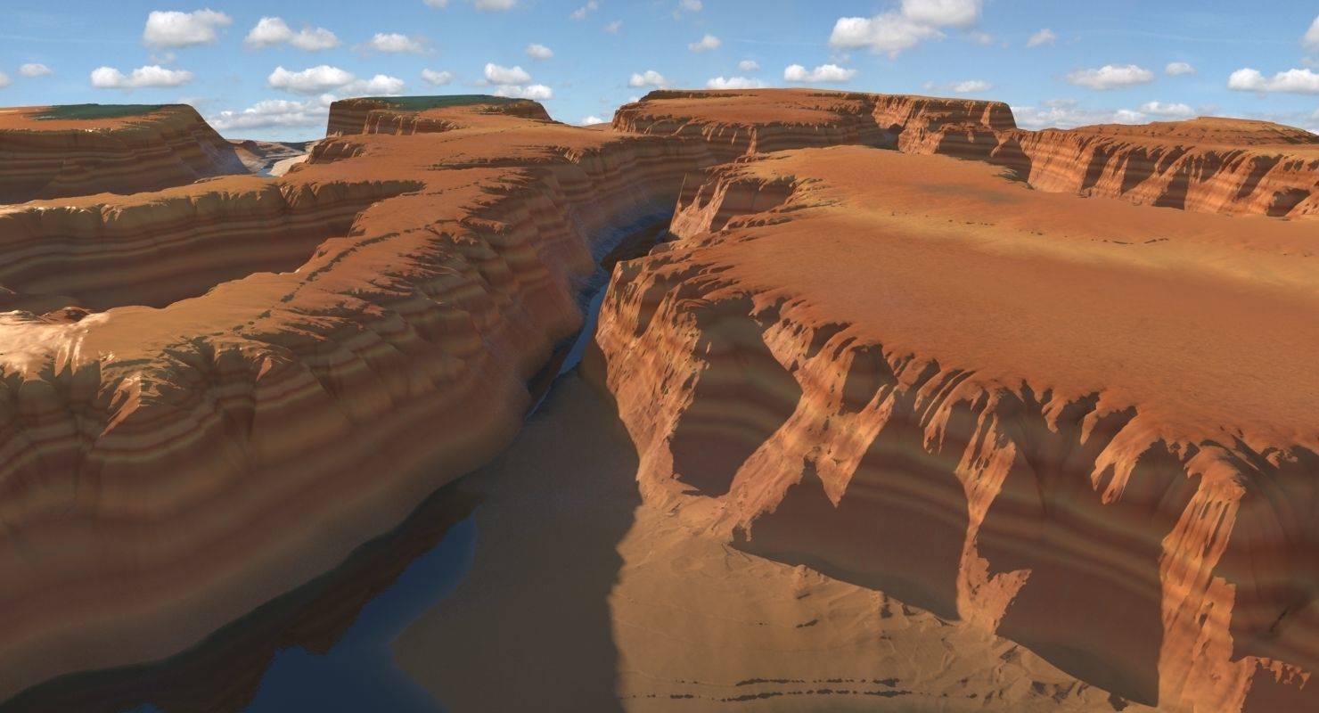 Canyon 004 3D model_15