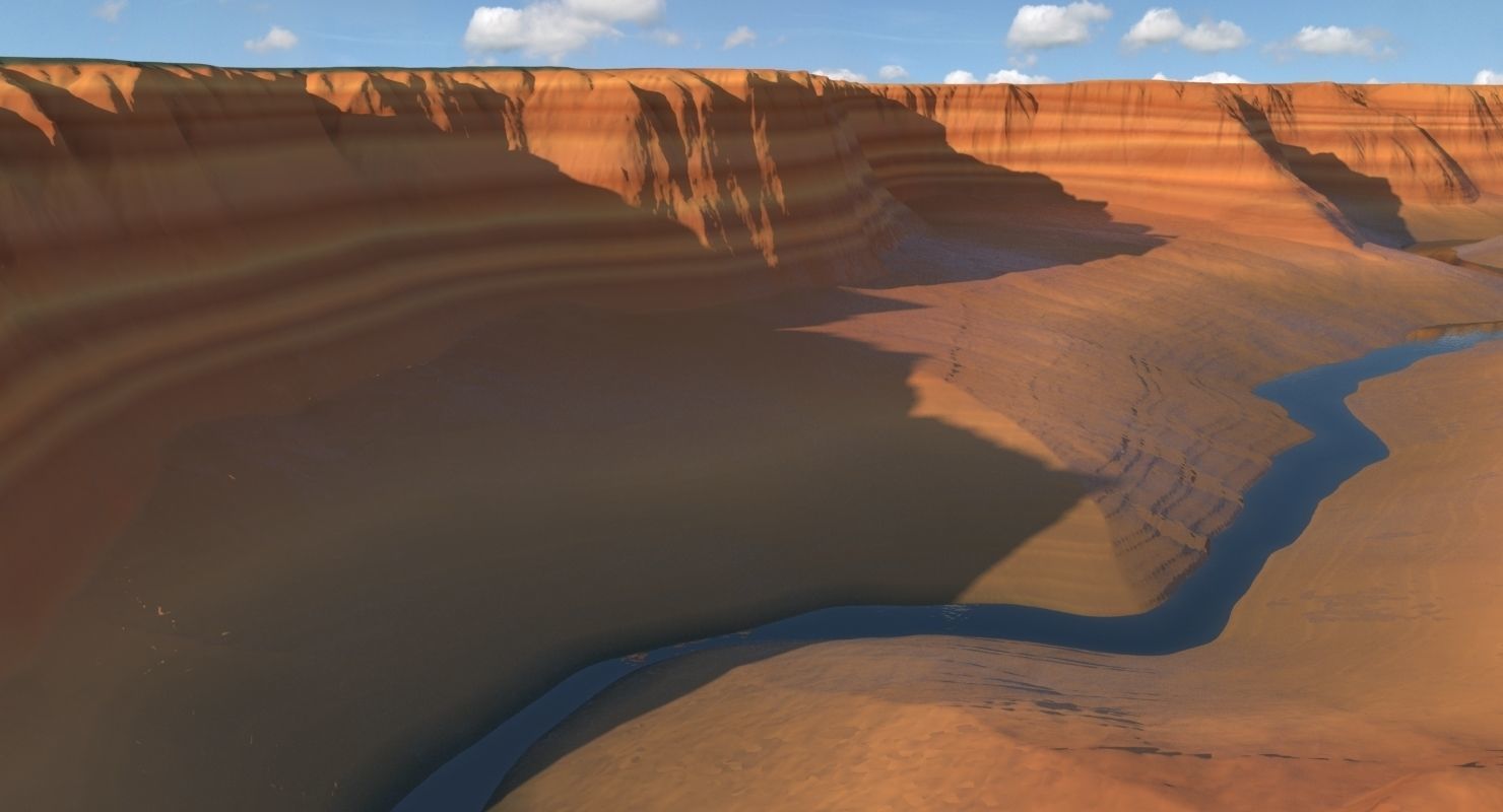 Canyon 004 3D model_6