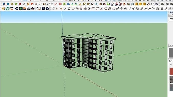 HOUSE 47 Low-poly 3D model 6