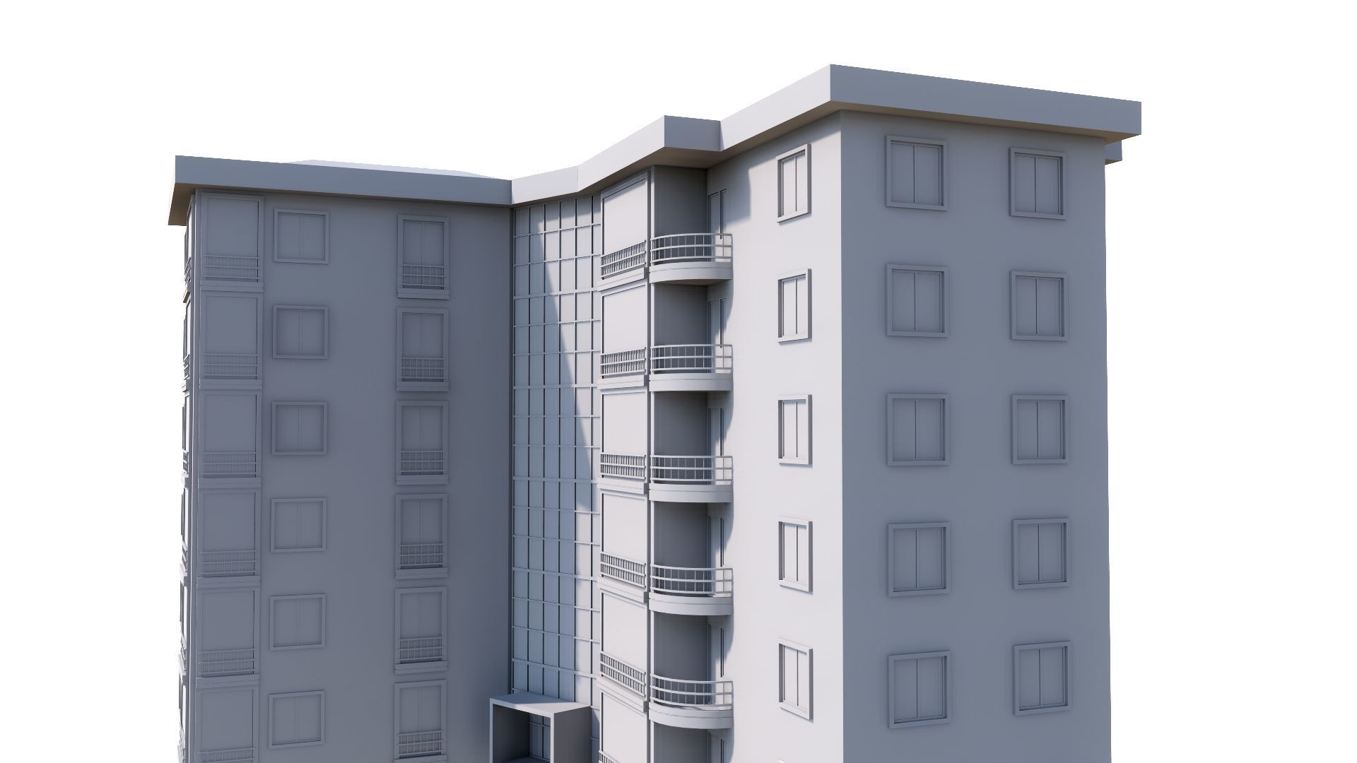 HOUSE 47 Low-poly 3D model_55