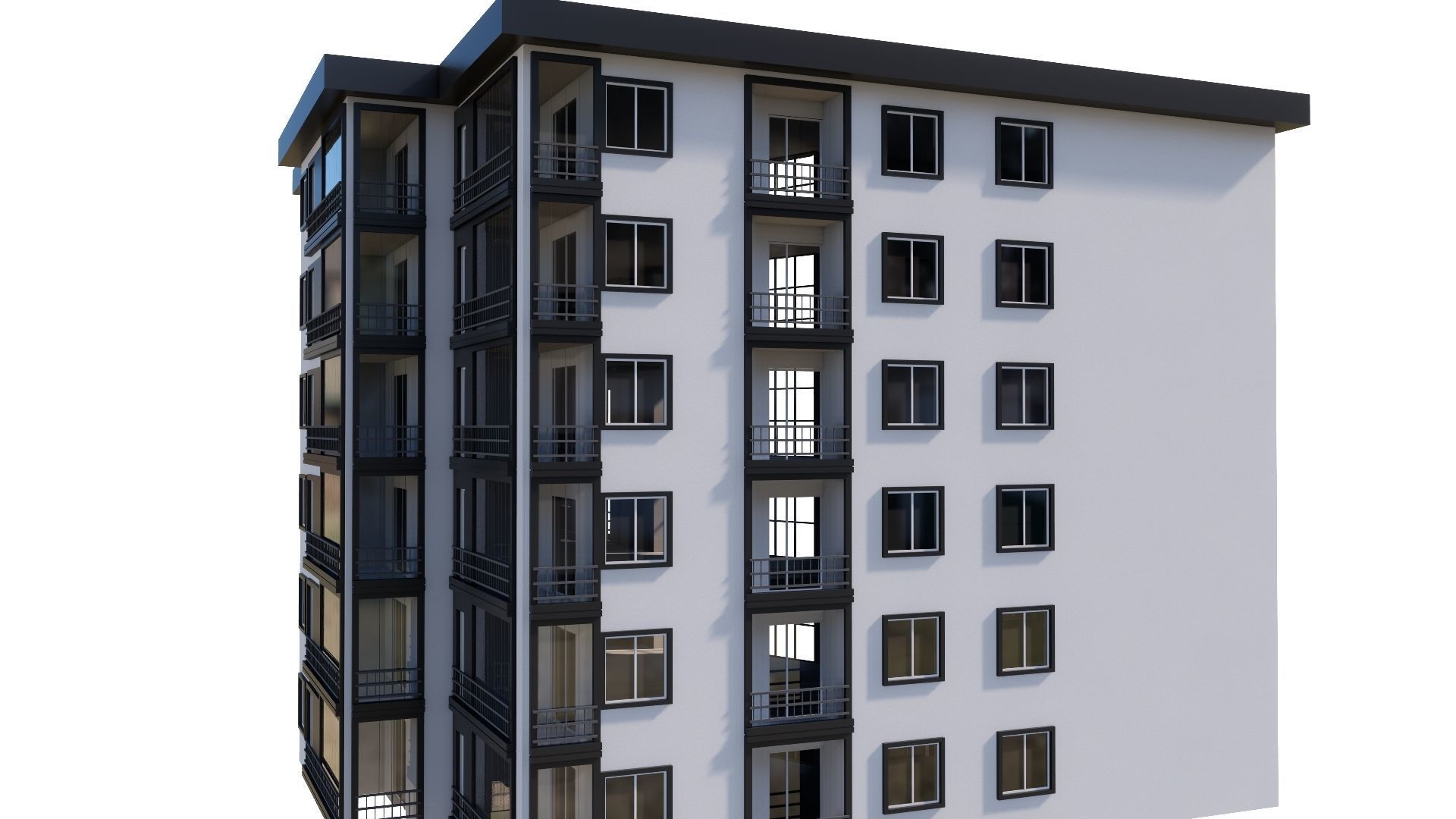 HOUSE 47 Low-poly 3D model_17