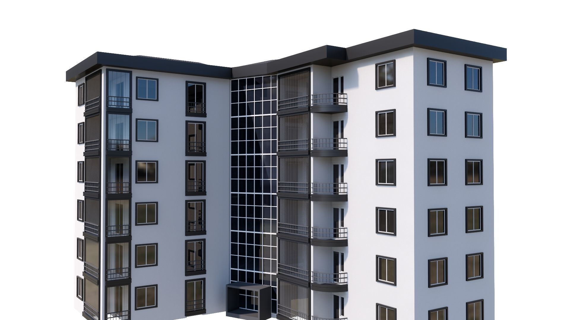 HOUSE 47 Low-poly 3D model_33