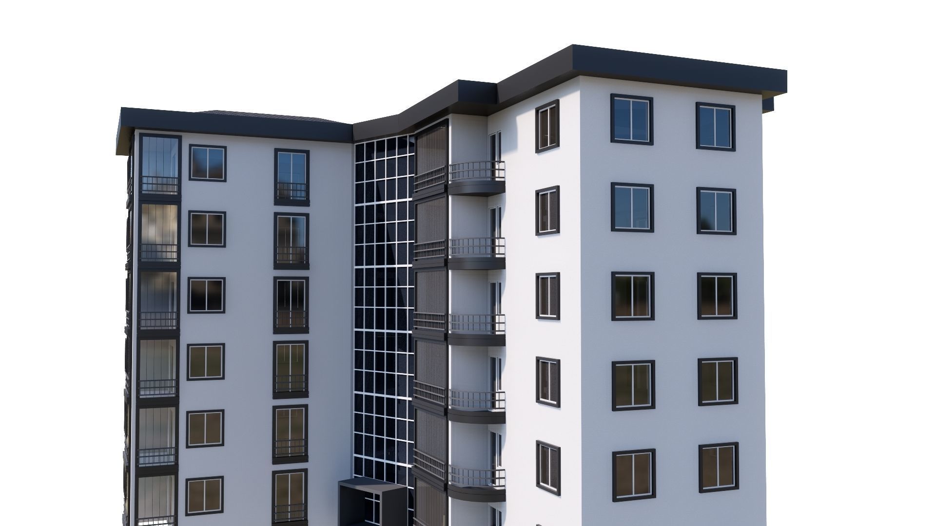 HOUSE 47 Low-poly 3D model_35