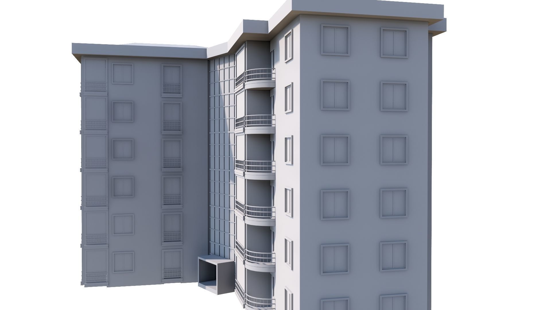 HOUSE 47 Low-poly 3D model_58