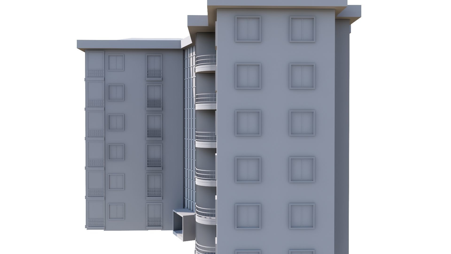 HOUSE 47 Low-poly 3D model_60