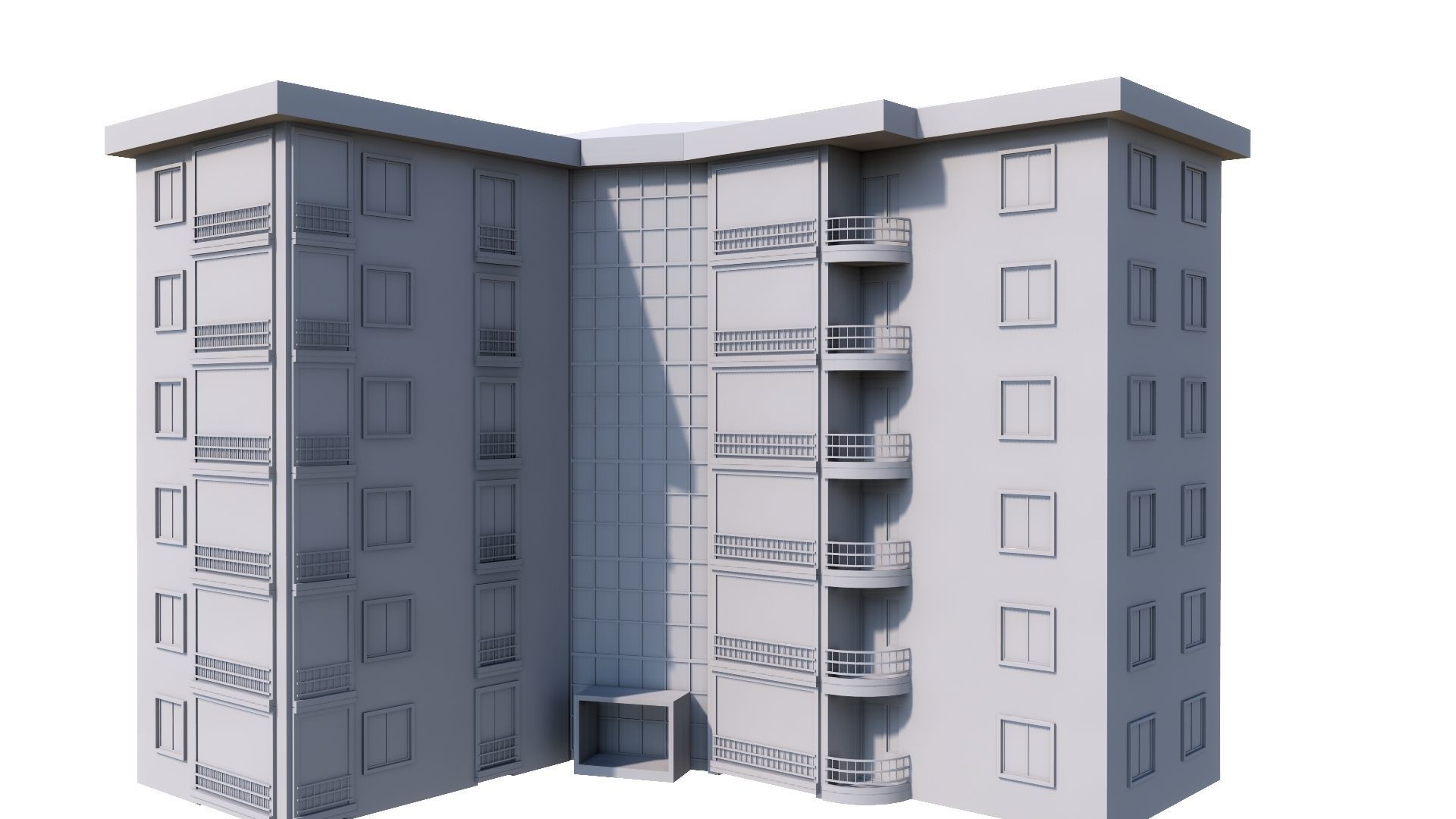 HOUSE 47 Low-poly 3D model_51