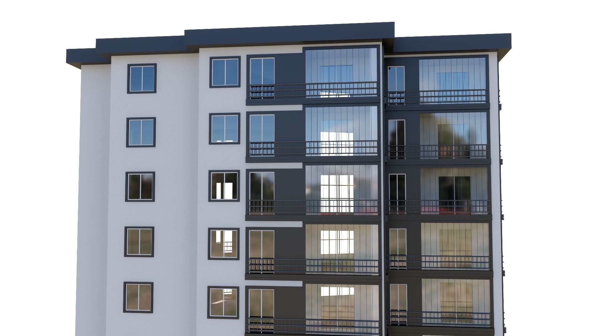 HOUSE 47 Low-poly 3D model_13