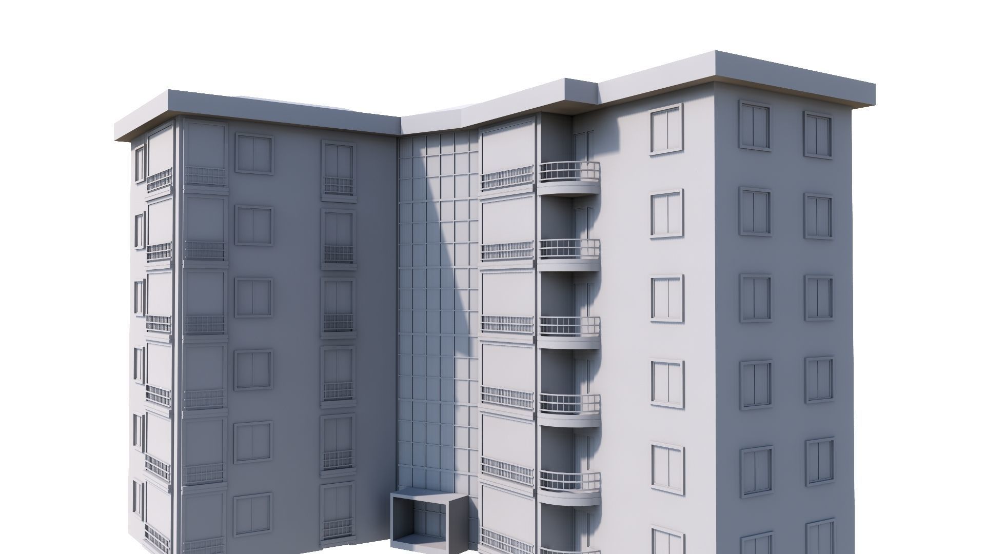 HOUSE 47 Low-poly 3D model_54