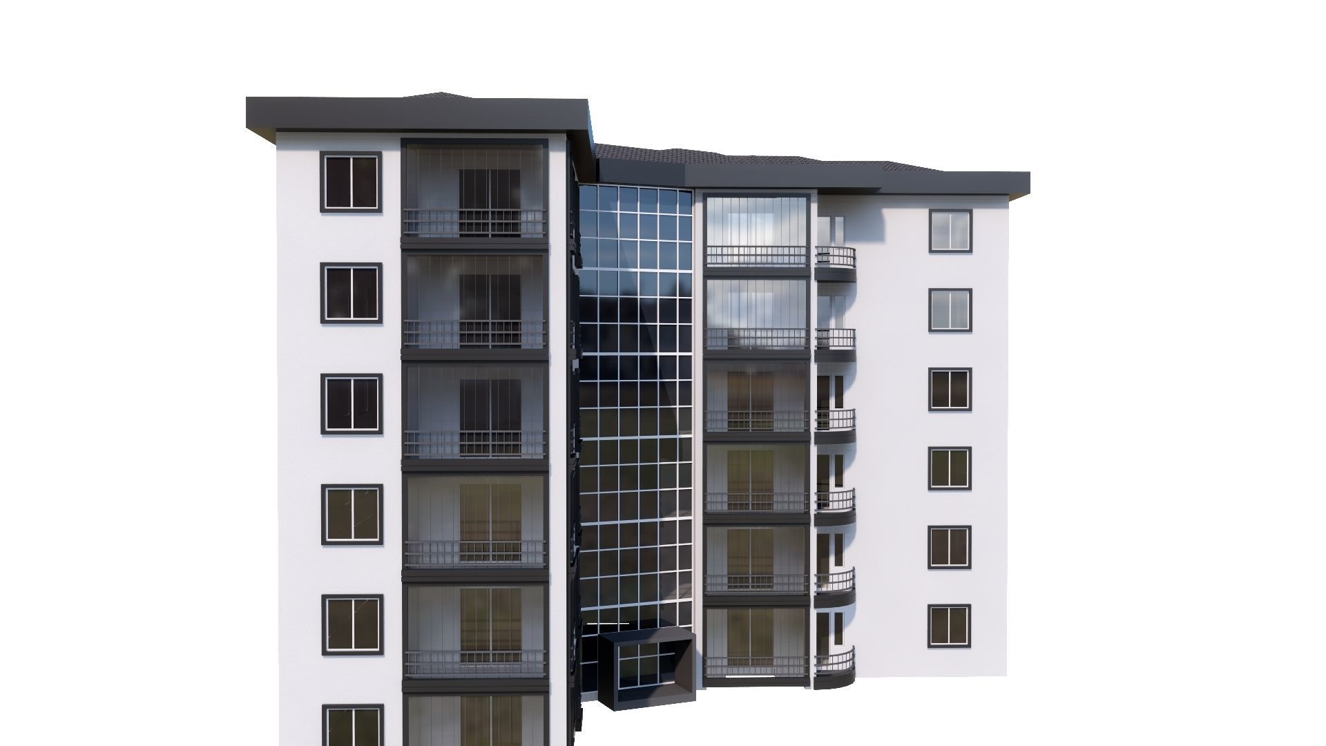 HOUSE 47 Low-poly 3D model_25