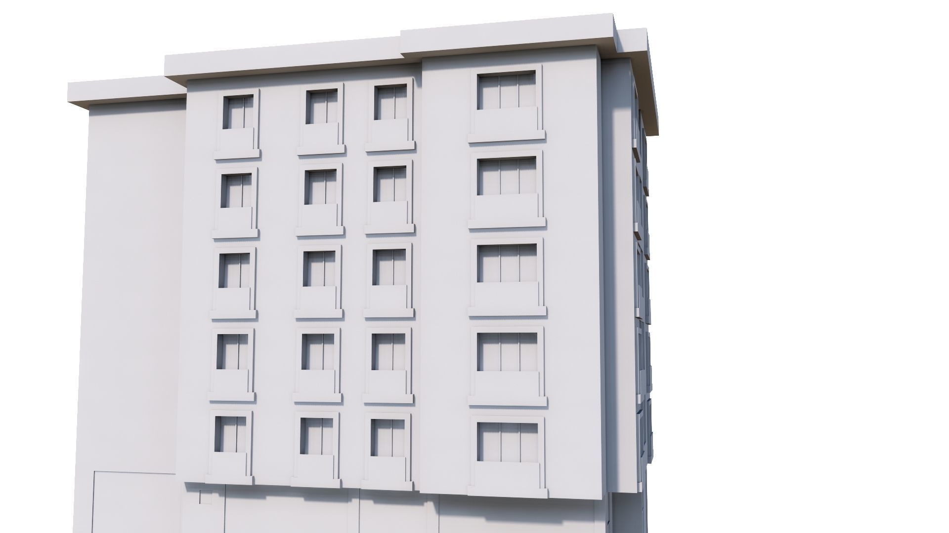 HOUSE 49 Low-poly 3D model_54