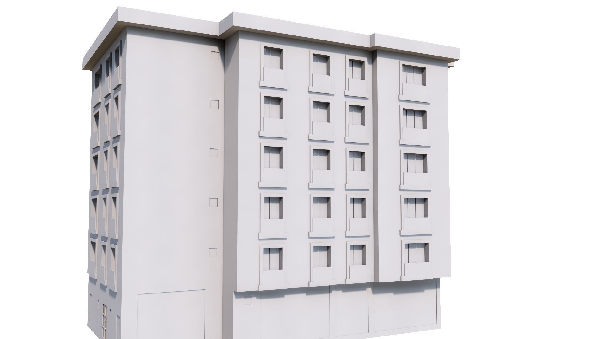 HOUSE 49 Low-poly 3D model_47