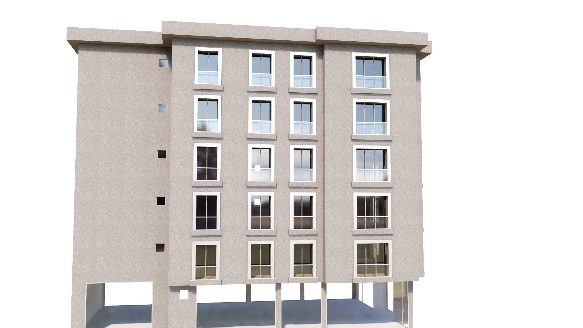 HOUSE 49 Low-poly 3D model_32