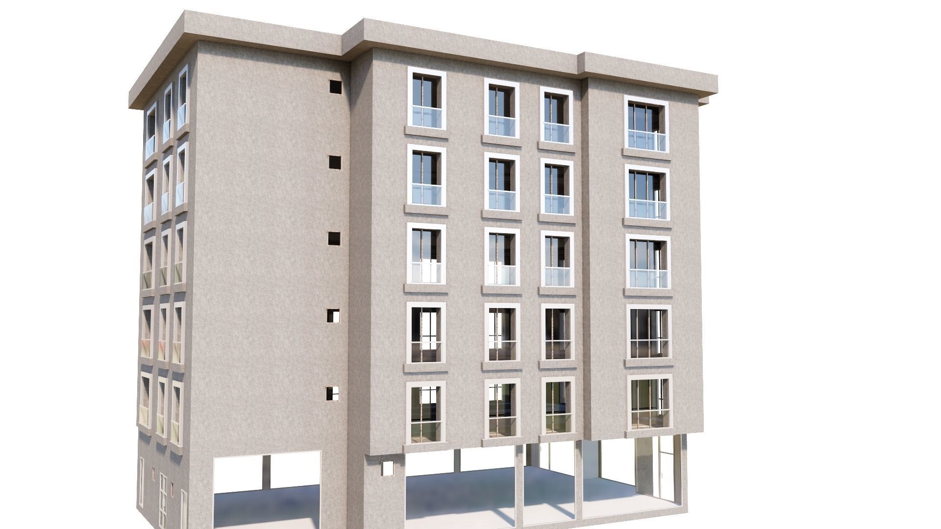 HOUSE 49 Low-poly 3D model_26