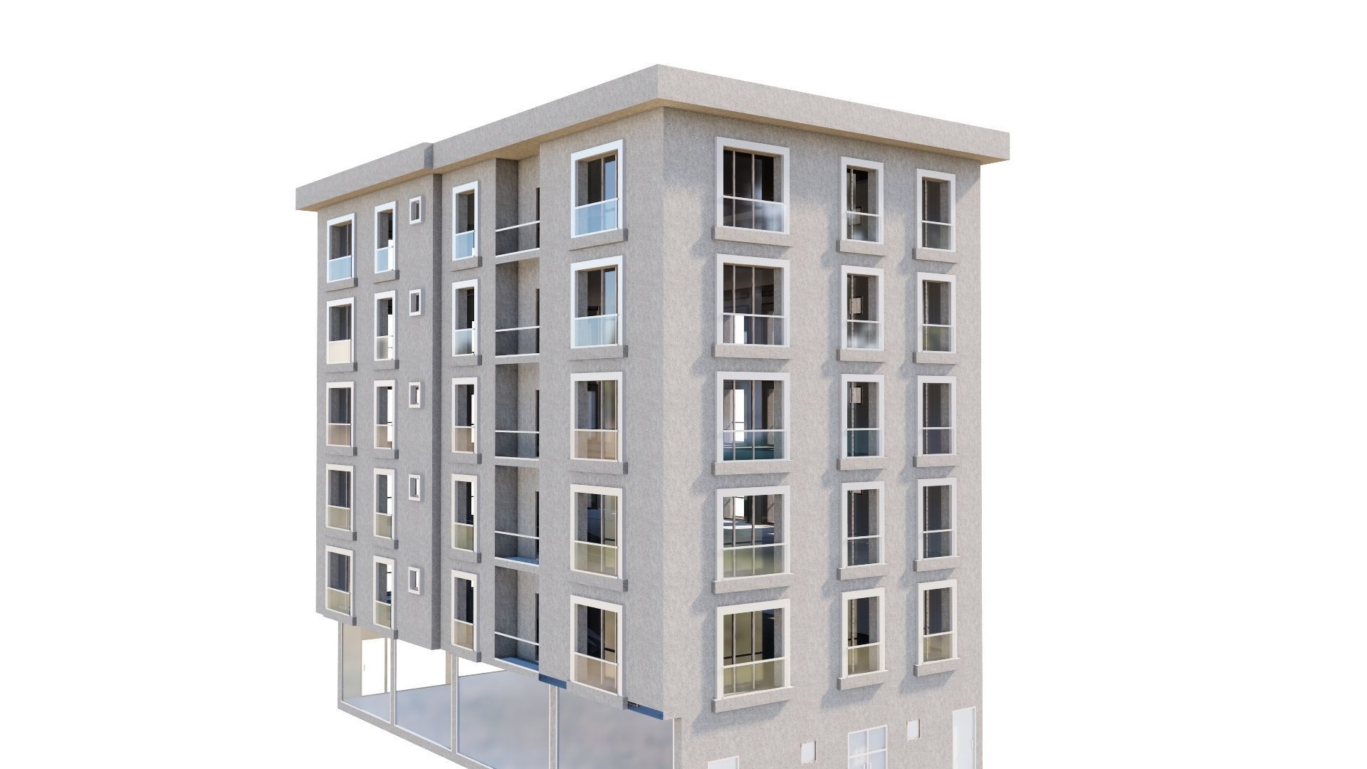 HOUSE 49 Low-poly 3D model_27